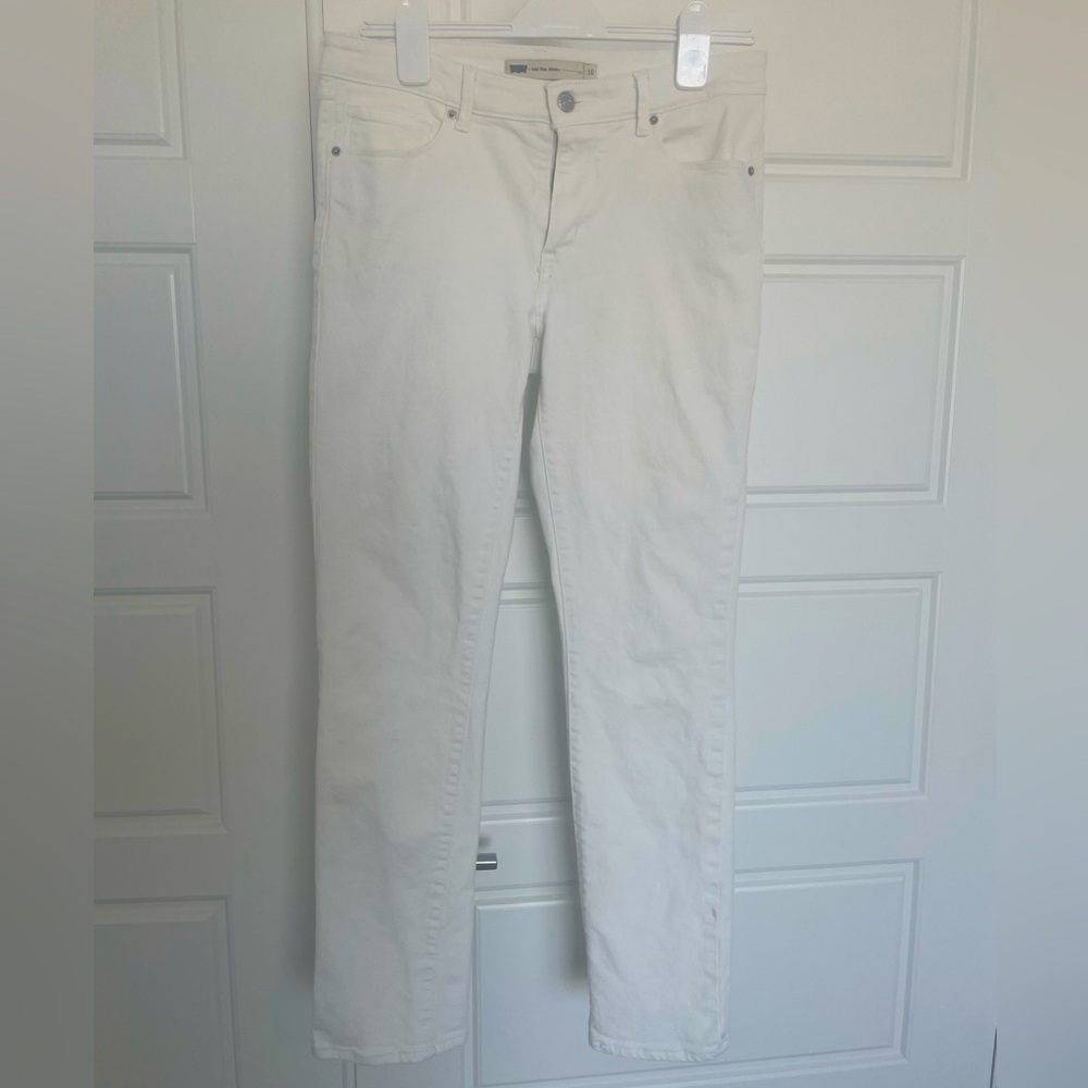Women’s Levi White Jean 10